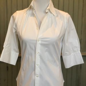 Ralph Lauren Sport white button down blouse